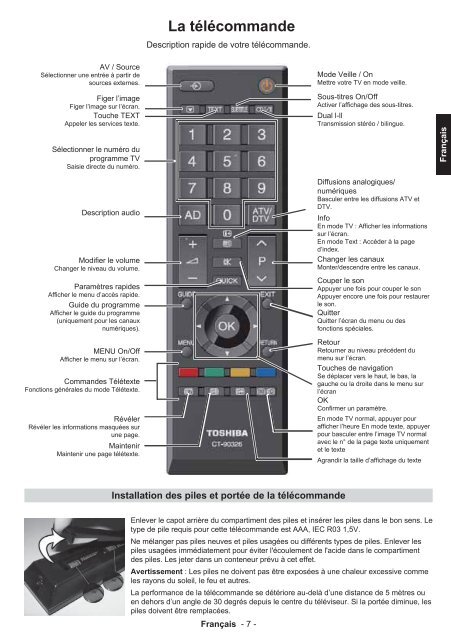 19EL93* 23EL93* - Toshiba-OM.net