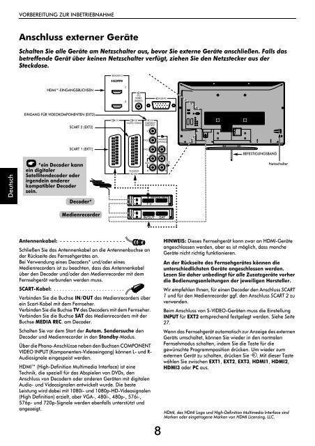 XV55* ANALOGUE Series - Toshiba-OM.net