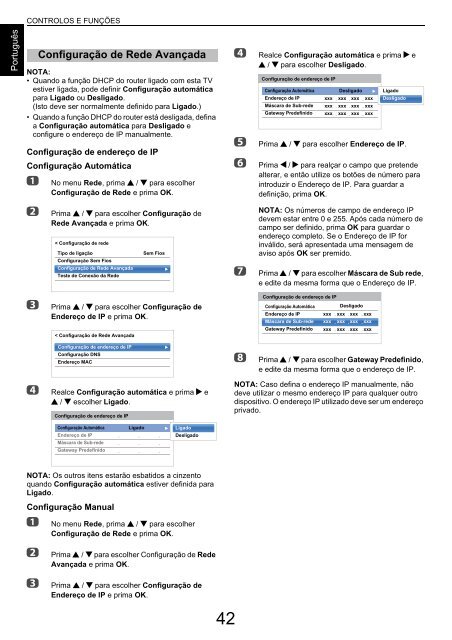 MANUAL DO UTILIZADOR - Toshiba-OM.net