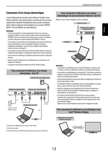 TL9*8 Numérique Séries TL969 Numérique ... - Toshiba-OM.net