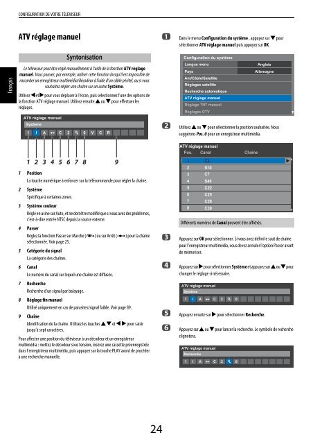 TL9*8 Numérique Séries TL969 Numérique ... - Toshiba-OM.net