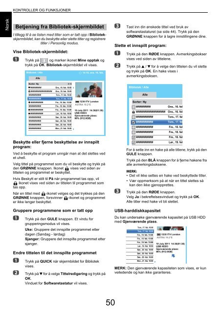 BRUKERVEILEDNING - Toshiba-OM.net