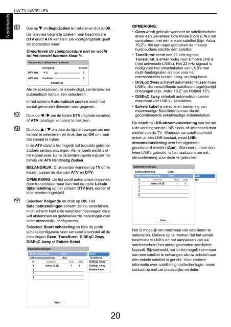 GEBRUIKERSHANDLEIDING - Toshiba-OM.net