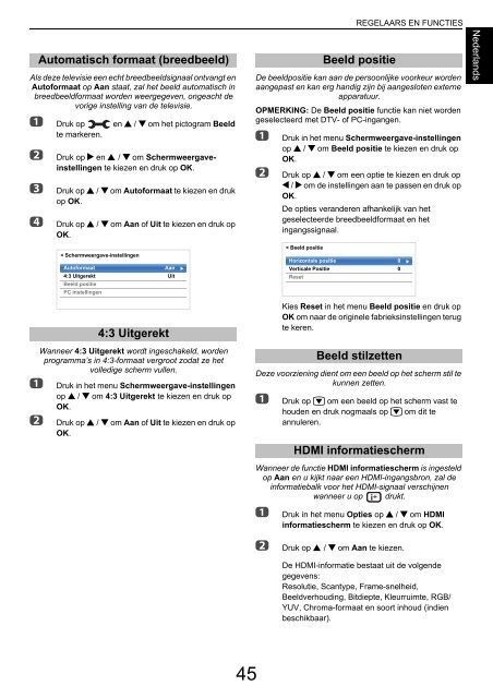 GEBRUIKERSHANDLEIDING - Toshiba-OM.net