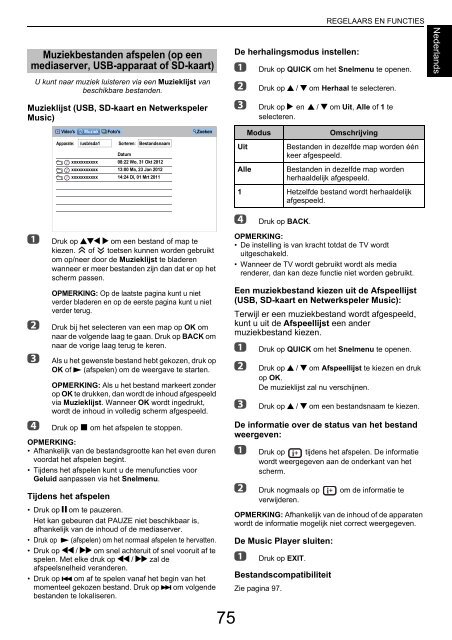 GEBRUIKERSHANDLEIDING - Toshiba-OM.net