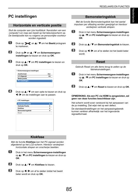 GEBRUIKERSHANDLEIDING - Toshiba-OM.net