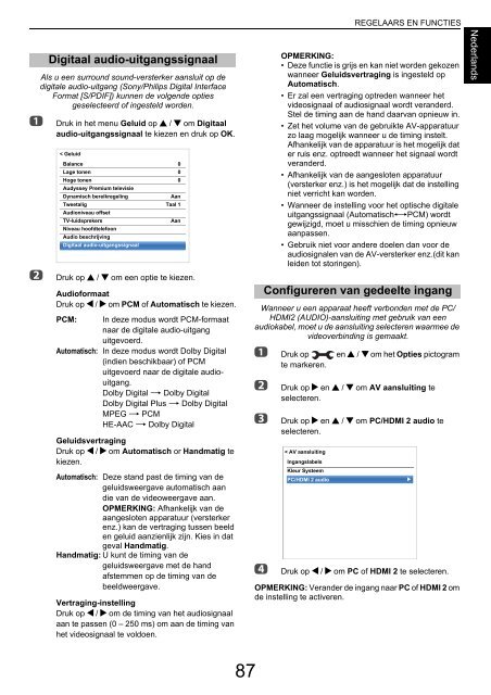 GEBRUIKERSHANDLEIDING - Toshiba-OM.net