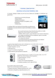 catalogue général 2009 - Toshiba