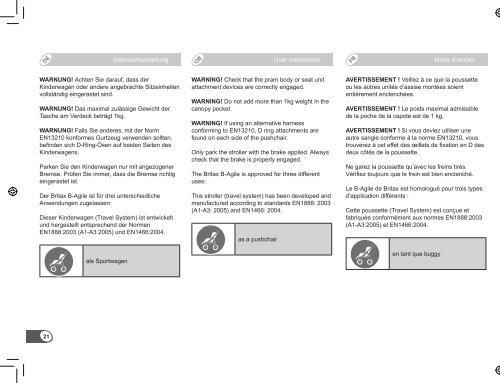 Britax B Agile Instrukcja.pdf - Tosia.pl