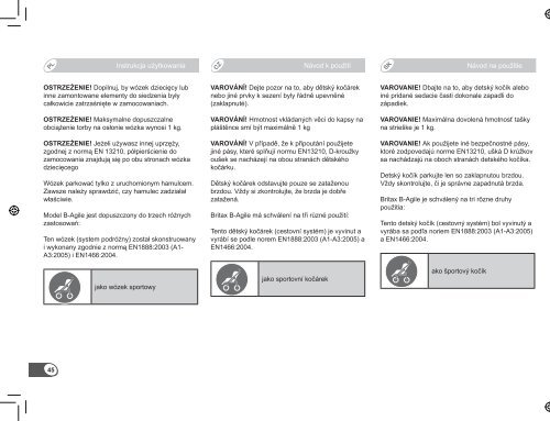 Britax B Agile Instrukcja.pdf - Tosia.pl