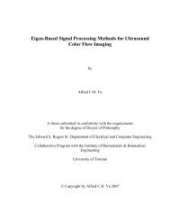 Eigen-Based Signal Processing Methods for Ultrasound Color Flow ...