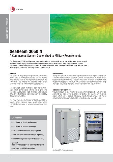 SeaBeam 3050 N - Elac-Nautik
