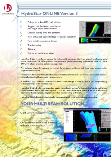 HydroStar ONLINE Version 3 - Elac-Nautik