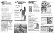 Guide de l'utilisateur de la sÃ©rie Viper/Verve ... - Osprey Packs, Inc
