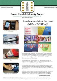 Smart Card & Identity News Another one bites the dust (Mifare ...