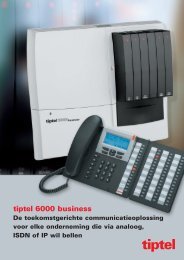 Brochure tiptel 6000 business