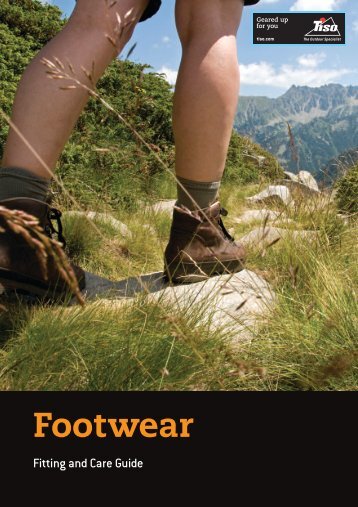 Download the Tiso Footwear Fitting and Care Guide