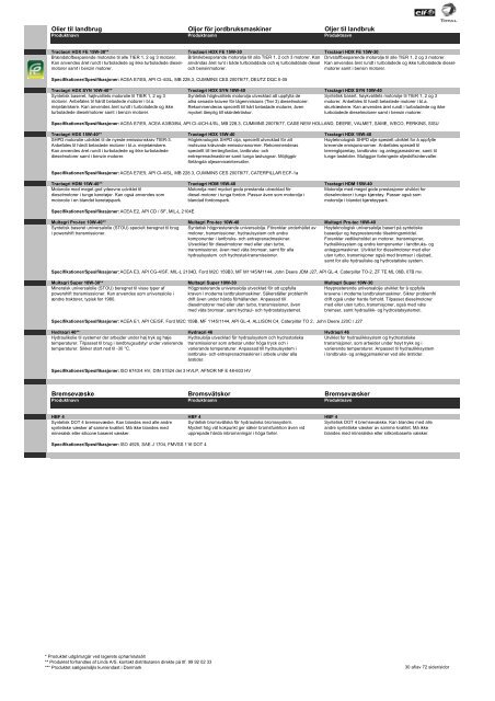 Productcatalogue Scandinavia_300709 - total denmark a/s