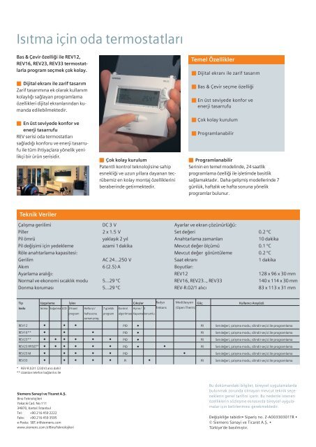 Bas & Ãevir: yeni nesil termostatlar