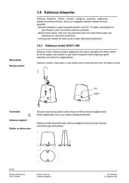 RVS43-63 Kullanim Kilavuzu