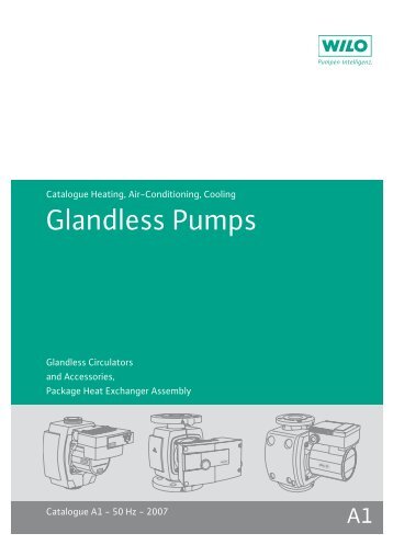 Glandless Pumps - THERMO-ECO-ENGINEERING Ãºvod