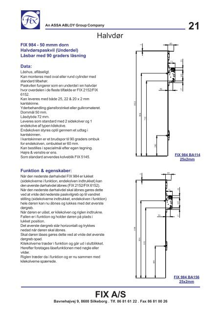 FIX A/S FIX AB - BilligSikring.dk