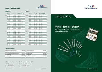 AutoFIXâ¢ Surgical Technique - Small Bone Innovations