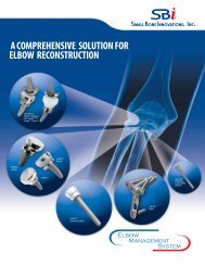 a comprehensive solution for elbow reconstruction - Small Bone ...