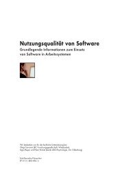 Nutzungsqualität von Software - Sektor N GmbH