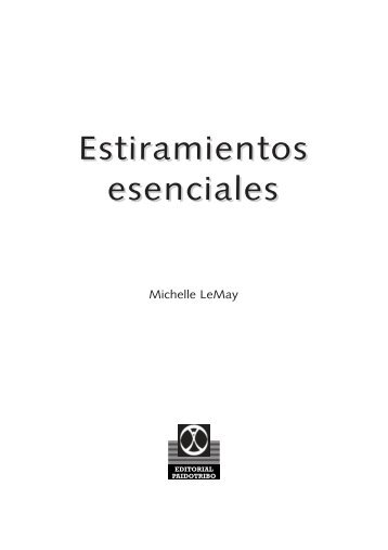 Estiramientos esenciales - Editorial Paidotribo Mexico