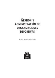 gestiÃ³n y administraciÃ³n de organizaciones deportivas - Editorial ...