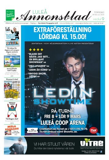 NORRBOTTENS ANNONSBLADvecka 9, torsdag 28 februari 2013 ...