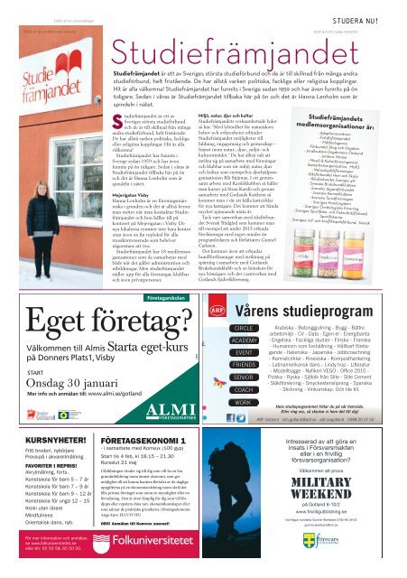 GOTLANDS ANNONSBLADvecka 2, torsdag 10 januari 2013 sidan 1