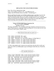 Capacitors - The R-390A Frequently Asked Questions Page