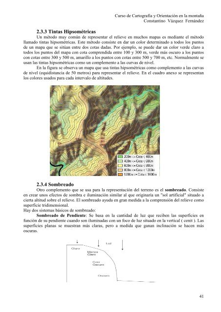 Curso de CartografÃ­a y OrientaciÃ³n en la montaÃ±a - El Trasgu ...