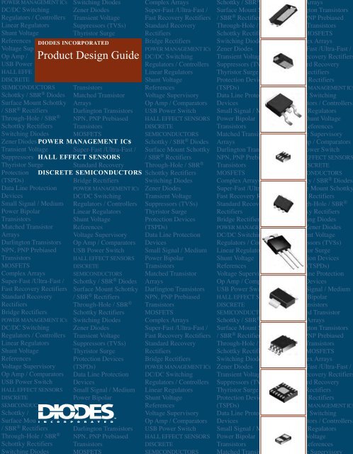 Product Design Guide - Diodes, Inc.