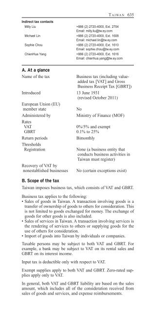 The 2012 worldwide VAT, GST and sales tax guide