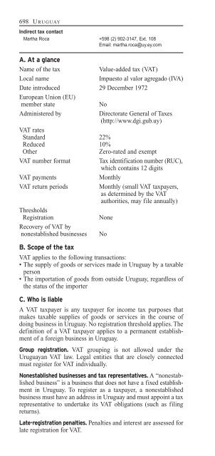 The 2012 worldwide VAT, GST and sales tax guide