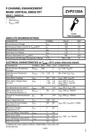 ZVP2120A P-channel enhancement mode vertical DMOS FET ...