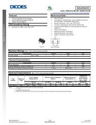 DZL6V8AXV3 Features ESD Sensitivity Rating ... - Diodes, Inc.