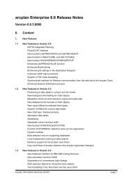 arcplan Enterprise 6.6 Release Notes