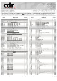 C.D.R. INTERNATIONAL s.r.l.