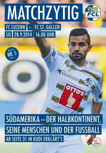 FC LUZERN MATCHZYTIG N°5 14/15 (RSL 9)