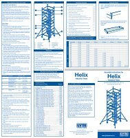 Helix Tower - Lyte Ladders