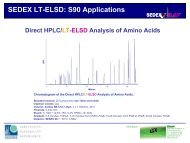 SEDEX LT-ELSD: S90 Applications - ERC Gmbh