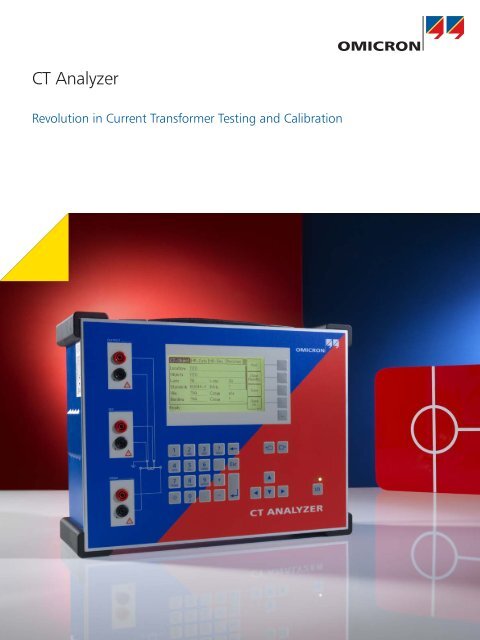 CT Analyzer Brochure - Megavar