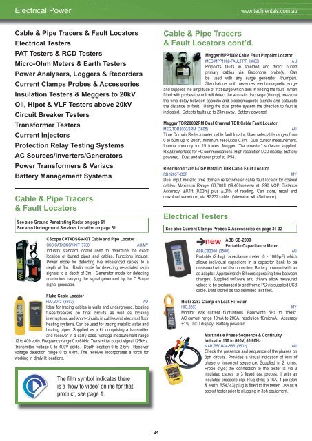 Download our Equipment Solutions Brochure (14 MB) - Tech-Rentals