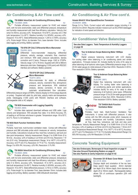 Download our Equipment Solutions Brochure (14 MB) - Tech-Rentals