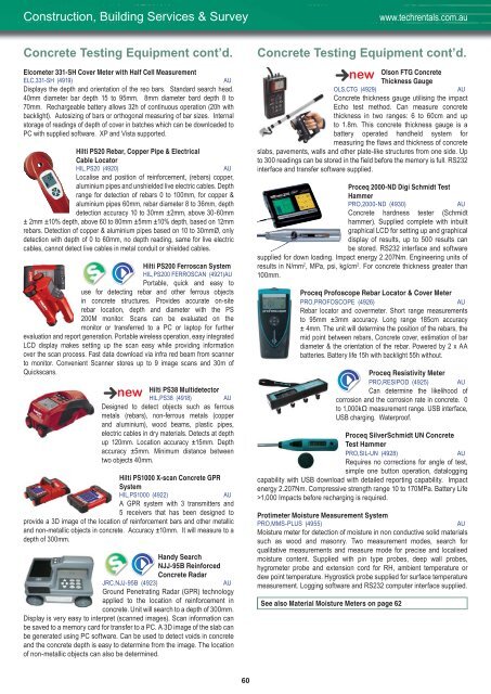 Download our Equipment Solutions Brochure (14 MB) - Tech-Rentals