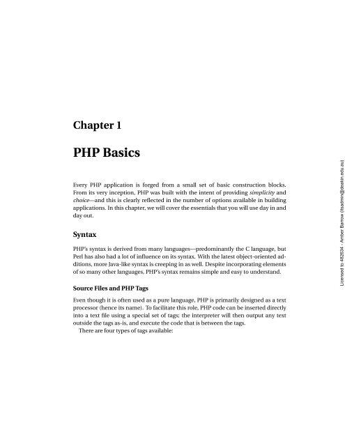 ZEND PHP 5 Certification STUDY GUIDE